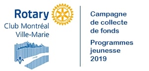 Campagne de collecte de fonds pour les Œuvres du Rotary MVM : programmes jeunesse.