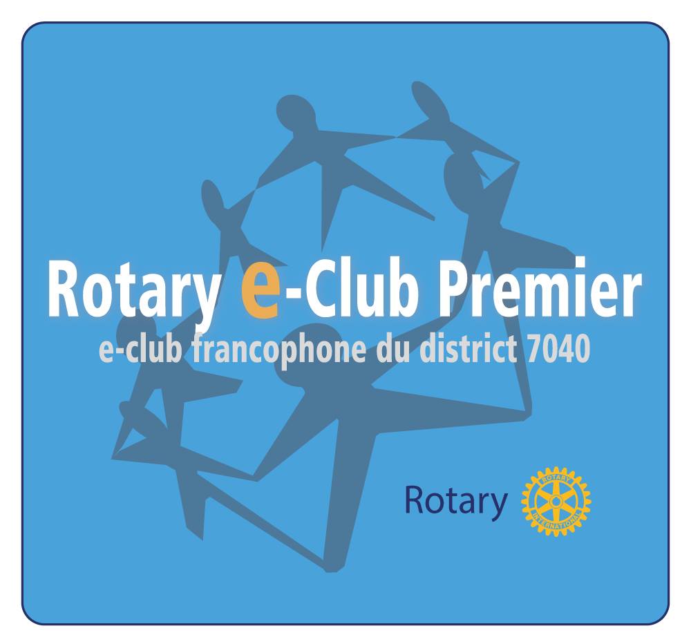 <p>Le Rotary e-Club Premier</p> <p>e-club francophone du district 7040</p>